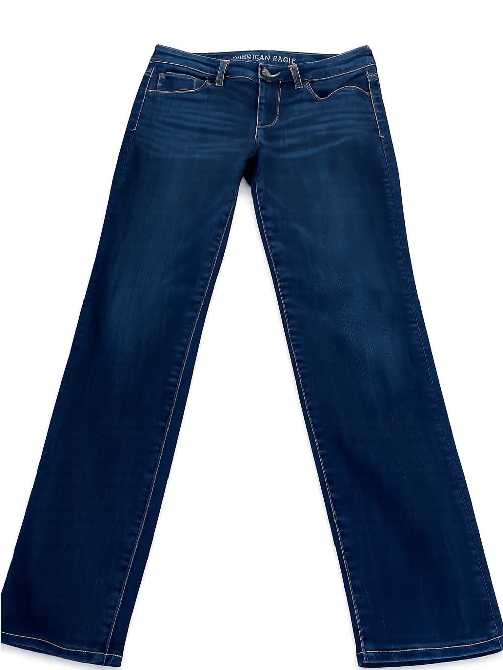 American Eagle Outfitters Women's Dark Blue Skinny Jeans